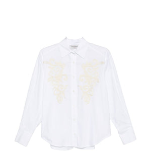 Ermanno Firenze Embroidered cotton shirt