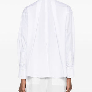 Ermanno Firenze Embroidered cotton shirt