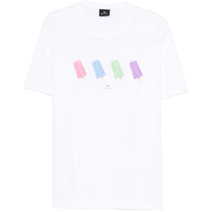 Paul Smith Printed cotton t-shirt