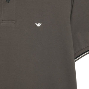 Emporio Armani Logo cotton polo shirt