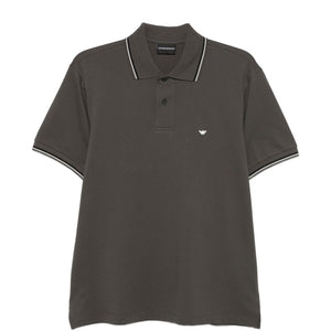 Emporio Armani Logo cotton polo shirt