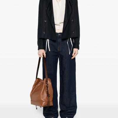 Seven Stovepipe straight denim jeans