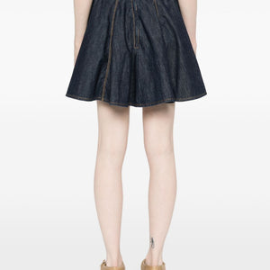 Susanne Bommer Cotton mini skirt
