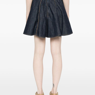 Susanne Bommer Cotton mini skirt