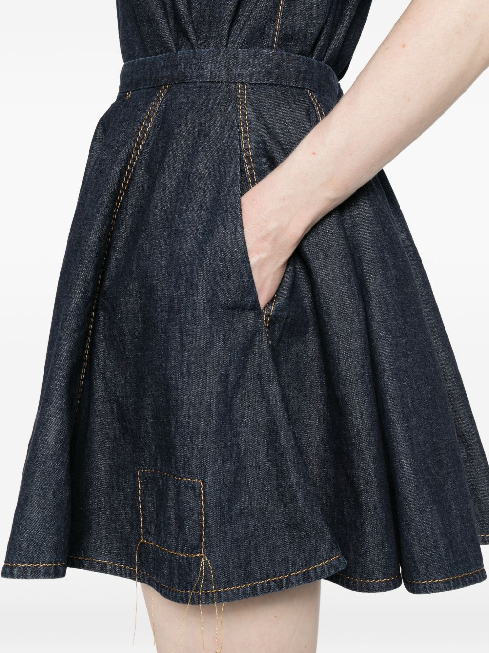 Susanne Bommer Cotton mini skirt