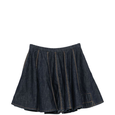 Susanne Bommer Cotton mini skirt