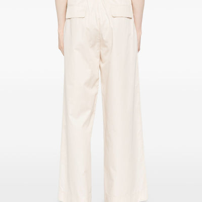 Susanne Bommer Cotton wide-leg trousers