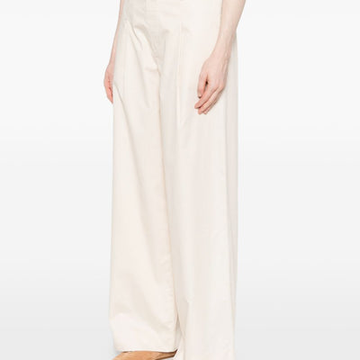 Susanne Bommer Cotton wide-leg trousers