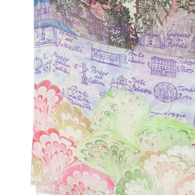 Faliero Sarti Fiorentina silk blend stole