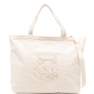 Maison Kitsuné Fox Head Xl Tote