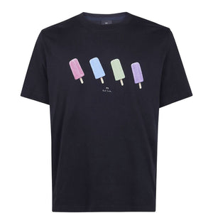 Paul Smith Printed cotton t-shirt