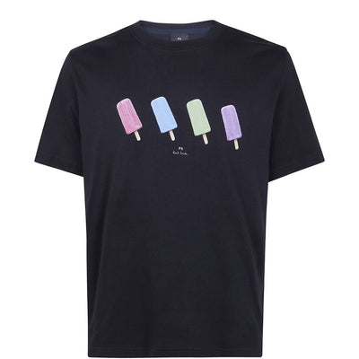 Paul Smith Printed cotton t-shirt