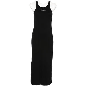 Maison Kitsuné Maison KitsunÃ© Logo ribbed tank dress