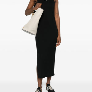 Maison Kitsuné Maison KitsunÃ© Logo ribbed tank dress