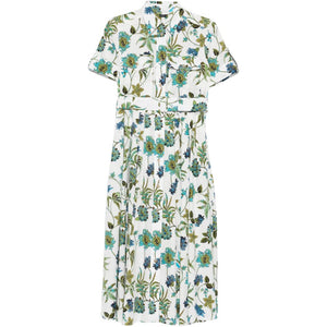 Fay Printed cotton chemisier dress