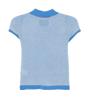 Guest In Residence Pique cashmere polo shirt