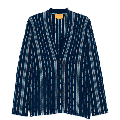Guest In Residence V-neck button fastening long sleeves Baja cashmere cardigan
