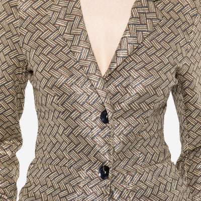 Siyu Tallis single-breasted jacket