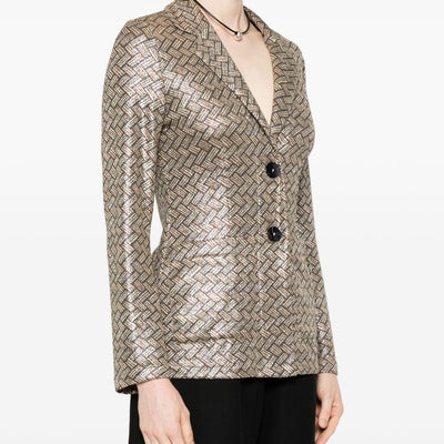 Siyu Tallis single-breasted jacket