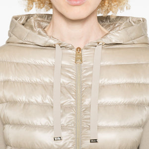 Herno Cotton and nylon down jacket
