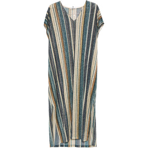 Siyu Zoe striped kaftan dress