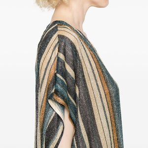 Siyu Zoe striped kaftan dress