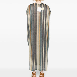Siyu Zoe striped kaftan dress