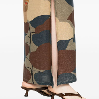 Siyu V-neck Ninfa kaftan dress
