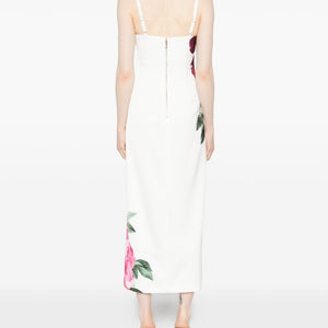 Alice + Olivia Printed long dress