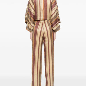 Siyu Striped long jumpsuit