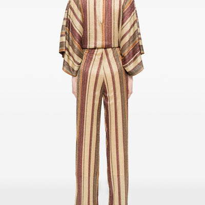 Siyu Striped long jumpsuit