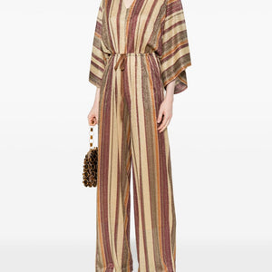 Siyu Striped long jumpsuit