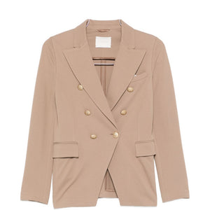 Circolo 1901 Cotton double-breasted jacket