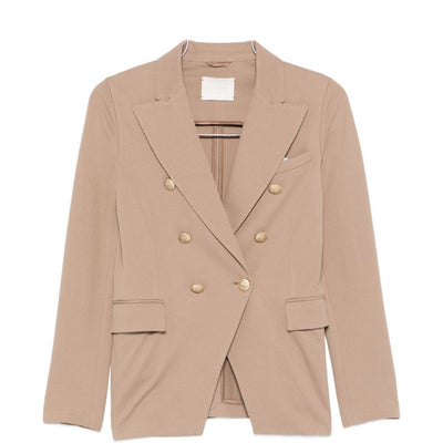 Circolo 1901 Cotton double-breasted jacket