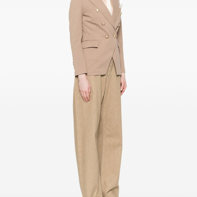 Circolo 1901 Cotton double-breasted jacket