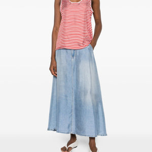 Pierre Louis Mascia Striped silk top