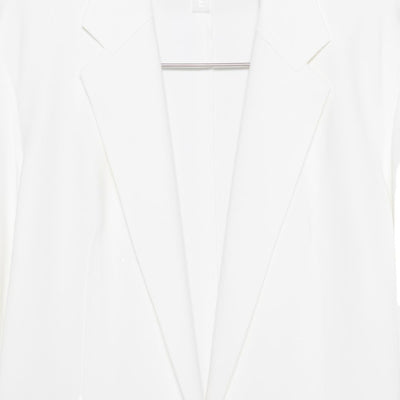 Norma Kamali Oversized single-breasted blazer jacket