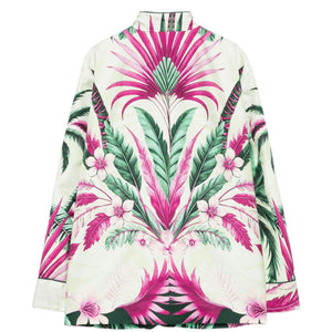 F.R.S . Printed silk jacket