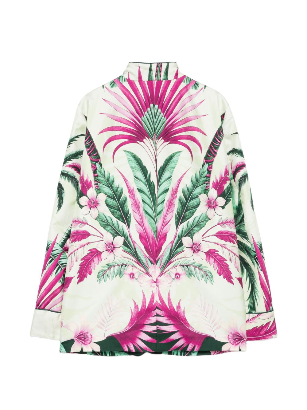 F.R.S . Printed silk jacket