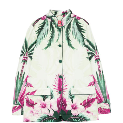 F.R.S . Printed silk jacket