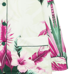 F.R.S . Printed silk jacket