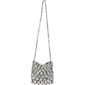 Self-portrait Crystal Chainmail Mini Bag