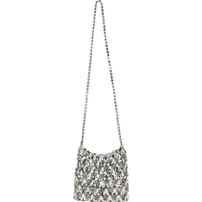 Self-portrait Crystal Chainmail Mini Bag