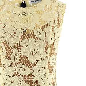 Self-Portrait Lace midi dress