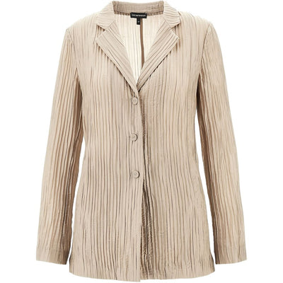 Emporio Armani Single-breasted blazer jacket