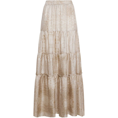 Pierre Louis Mascia Silk long skirt
