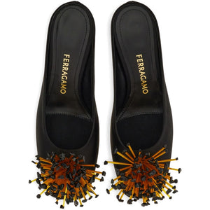 Ferragamo S-Shaped Heel Mule