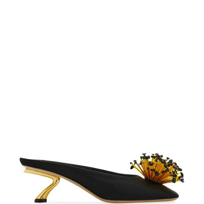 Ferragamo S-Shaped Heel Mule