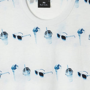 Paul Smith Printed cotton t-shirt