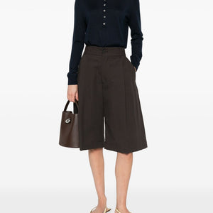 Beyou Cashmere and silk polo sweater